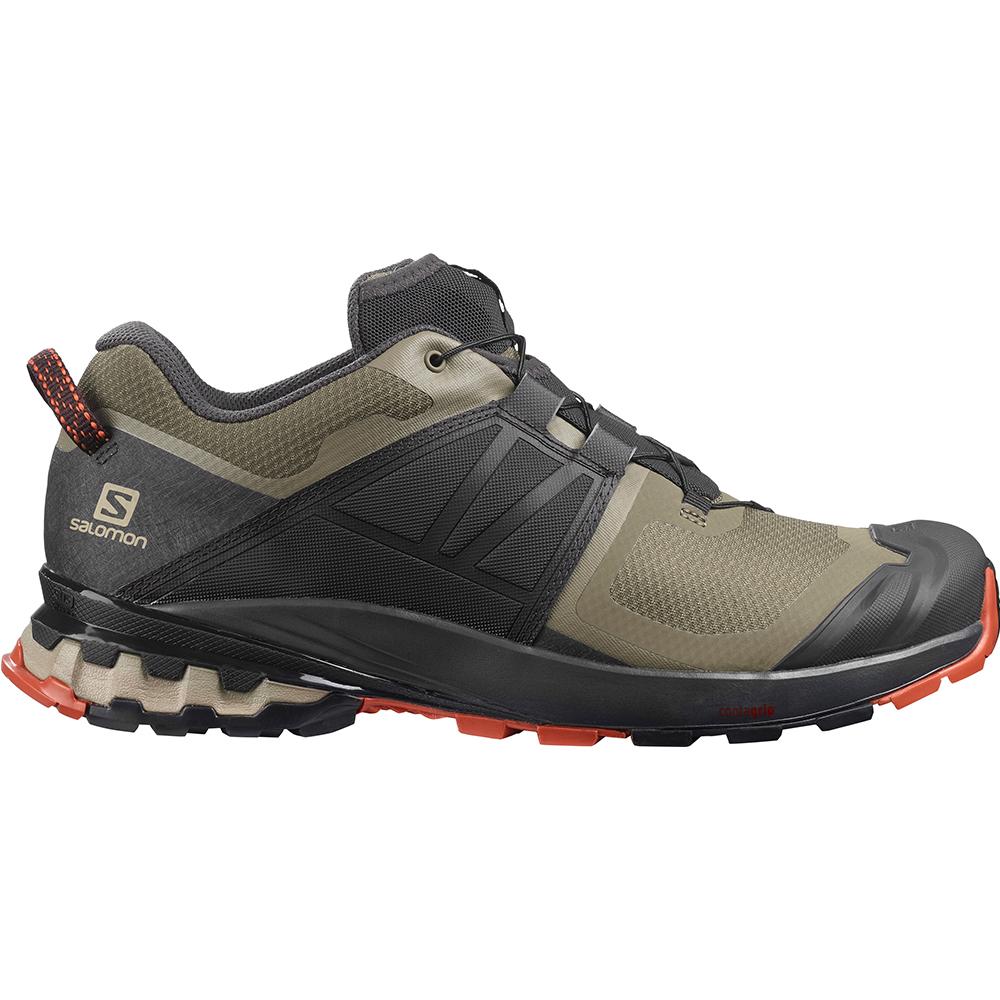 Salomon Israel XA WILD - Mens Trail Running Shoes - Black (DJIK-51083)